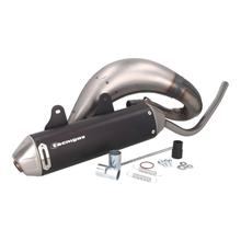 Auspuff Tecnigas E-NOX EVO Steel mit Zulassung für Rieju MRT 50ccm