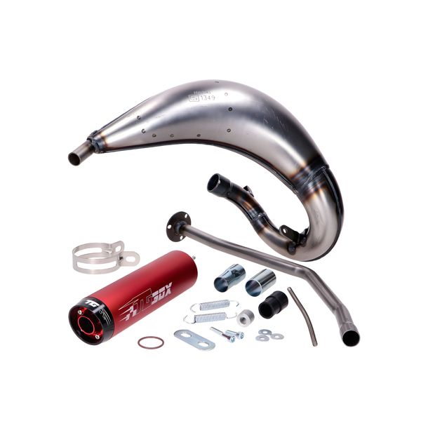 Auspuff Tecnigas E-NOX EVO mit Zulassung für Rieju MRT 50ccm