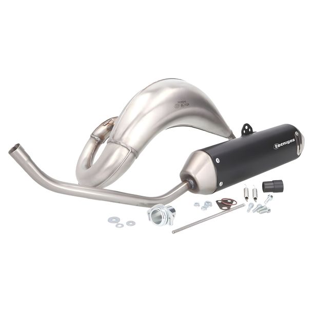 Auspuff Tecnigas E-NOX EVO mit Zulassung für Derbi Senda 2000-, Aprilia RX, SX, Gilera RCR, SMT