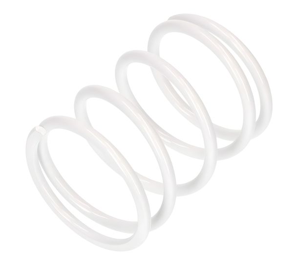 Ressort de contre-pression Malossi blanc K14.5/L96mm pour Piaggio Beverly, MP3, X10 350