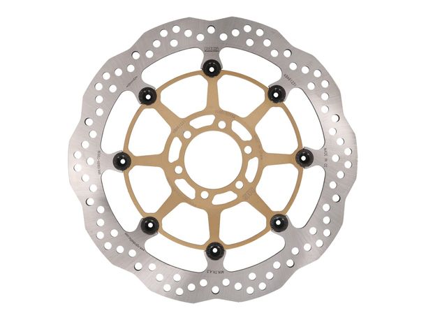 Bremsscheibe NG Wavy schwimmend für Aprilia, Benelli, Cagiva, Ducati, KTM, Moto Guzzi, Yamaha vorn