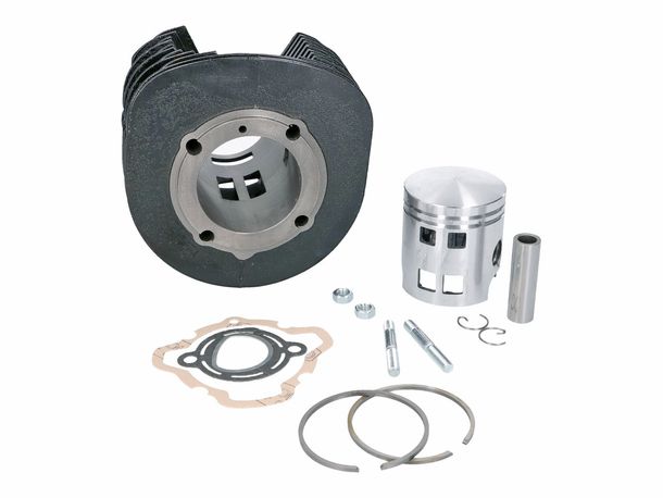 Kit de cilindros DR 224 cc 69 mm, pasador de pistón 18 mm para Ape P501, P601, Vespa Car