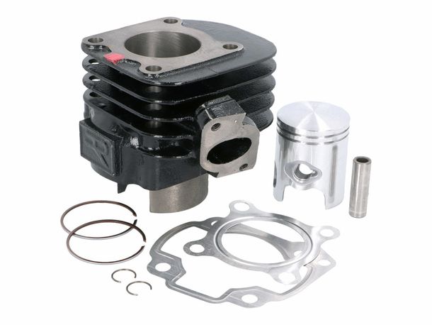 Kit de cilindro DR Evolution 50cc 40mm pasador de pistón 10mm para Minarelli horizontal AC
