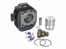 Kit de cilindro DR 50ccm 40mm Euro2 inclinado, 12mm para ATU / Explorer Race GT, Keeway RY6 Spin GE RY8 Speed CPI Aragon GP Racing Generic Cracker Sachs Speedforce