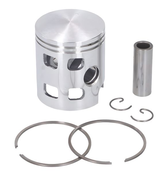 Juego de pistones DR Evolution 63 cc 43 mm, pasador de pistón de 12 mm para Piaggio Boss, Bravo, Ciao, Grillo, Si
