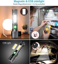 HT-UBKT Chariot ex. Lampe de poche Karrong LED Aimant Rechargeable USB Zo Lampe de poche LED