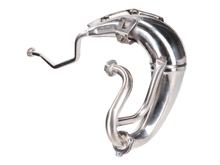 Auspuff OEM mit Zulassung, chrom für Aprilia RX, SX, Derbi Senda R, SM DRD Racing, X-Treme