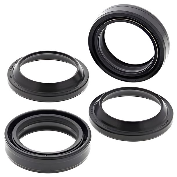 Kit tenuta albero forcella ALL BALLS incl. cappucci parapolvere 56-116 per Yamaha RT 1 IT H, Kawasaki KX 80 / 125 / 180 ccm Anno 1981 - 1993