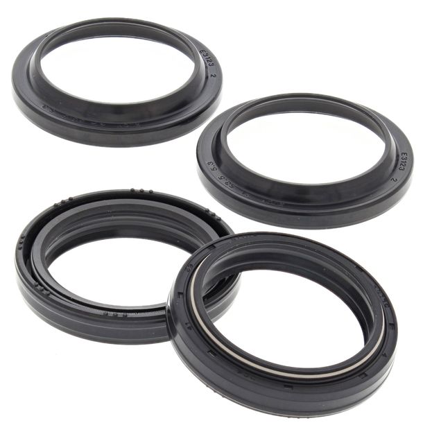 Gabelwellendichtring Kit inkl. Staubkappen ALL BALLS 56-130 für Yamaha DT R, Suzuki DR RS Dakar X RE BMW G GS Big 125 / 250 / 310 / 600 / 650 / 750 / Bj. 1986 - 2022