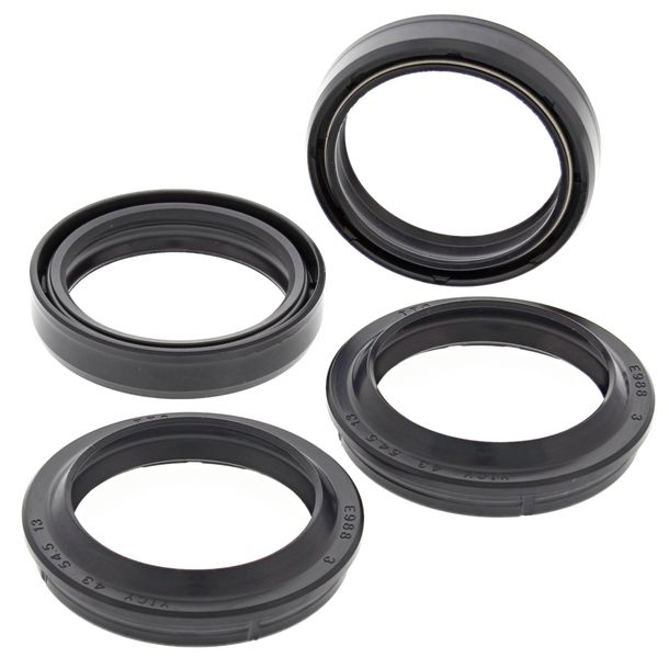 Kit joint d'arbre de fourche ALL BALLS avec capuchons anti-poussière 56-133 pour BMW F R GT S ST ABS 125 / 250 / 300 / 480 / 500 / 600 / 620 / 650 / 696 Année 1978 - 2022