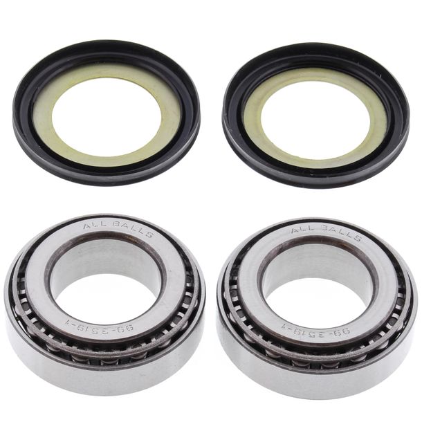 Steering head bearing kit ALL BALLS 22-1003 for Yamaha YZF-R6, BMW R NineT Edition 40 Years DTC Scrambler Pure Urban Racer Suzuki GSX 600 / 650 / 660 Year 1978 - 2022