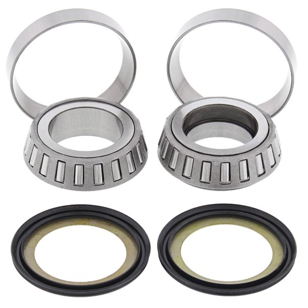 Kit Rolamento de Direção ALL BALLS 22-1005 para Suzuki GS, Yamaha XV Road Star Warrior GT RM GSX E 125 / 250 / 370 / 380 / 400 / 500 / 550 / 750 / 1700 ccm Ano Fabricação 1971 - 2014