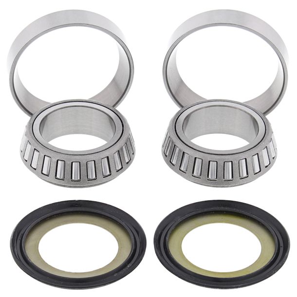 Steering head bearing kit ALL BALLS 22-1010 for Honda CRF R CR RX, TM Racing MX EN X 125 / 144 / 250 / 300 / 400 / 450 / 530 / 660 ccm Year 1992 - 2022