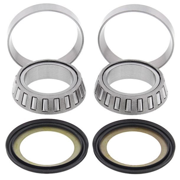 Kit de roulement de tête de direction All Balls 22-1012 pour Kawasaki KH MACH I H1 III 250 / 400 / 440 / 500 ccm Année 1969 - 1984