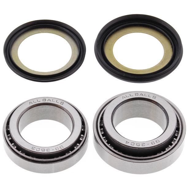 Kit cojinetes cabeza direccion All Balls 22-1014 para KTM Duke, Kawasaki ER-5 RC 125 / 200 / 250 / 252 / 300 / 390 / 400 / 500 / 550 / 650 / 750 / 900 Año 1973 - 2020