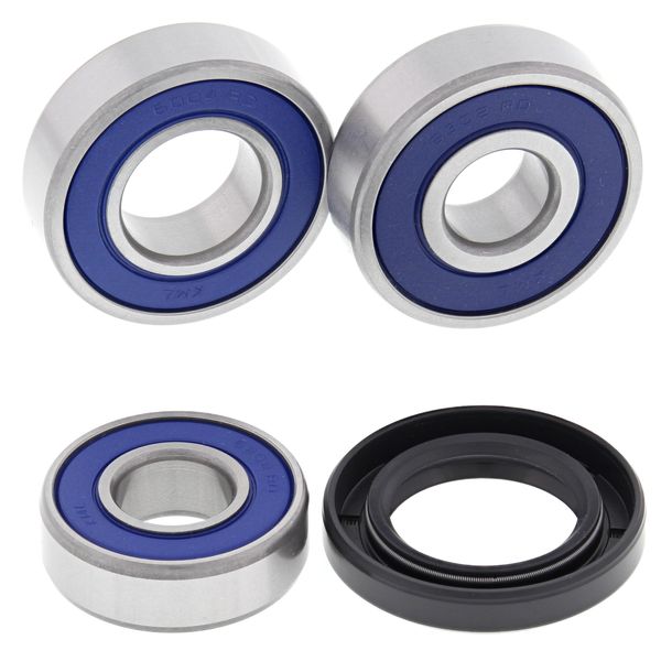 jgo cojinetes de rueda ALL BALLS 25-1486 para Kawasaki Z BN 125 / 200 ccm Año 1977 - 2009