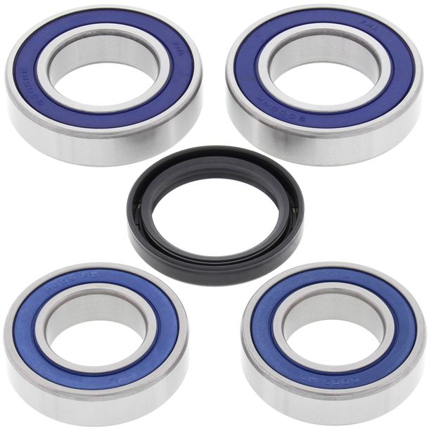 Wheel bearing kit ALL BALLS 25-1668 for Ducati Monster S4 ST 4 S Dark i.e. 2 i.e 695 i. e. Sportclassic GT Touring 620 / 696 / 750 / 800 / 900 / 916 / Year 1997 - 2014