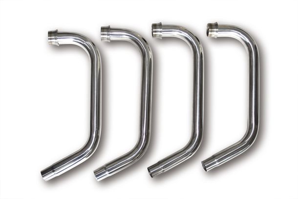 DELKEVIC Elbow, stainless steel, YAMAHA FJ1100/1200, XJR1200/1300