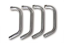 DELKEVIC Krümmer Edelstahl gebürstet für Yamaha FJ1100/1200, XJR1200/1300