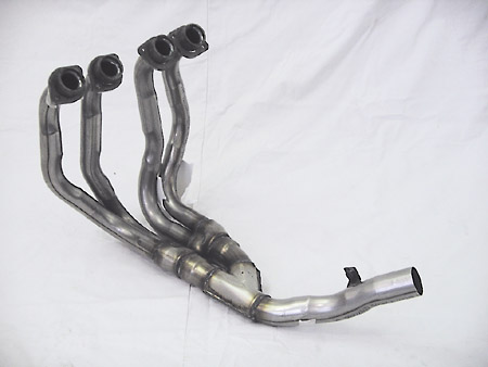 DELKEVIC Krümmer Edelstahl gebürstet für Yamaha FZR 600 R, 94-95, YZF 600 R Thundercat 96-01