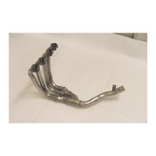 DELKEVIC Krümmer Edelstahl gebürstet für Yamaha FZS 600 Fazer, 98-03