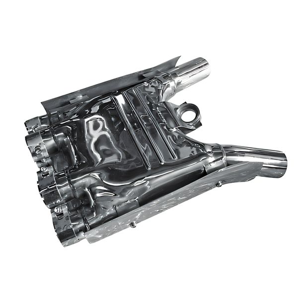 DELKEVIC Sammler Edelstahl für Yamaha FJ 1100, 84-85, FJ1200 86-93, XJR 1200/1300