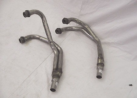 DELKEVIC Krümmer Edelstahl gebürstet für Yamaha XJ 600 Diversion, 92-03