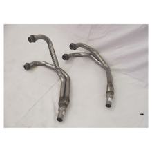 DELKEVIC Krümmer Edelstahl gebürstet für Yamaha XJ 600 Diversion, 92-03
