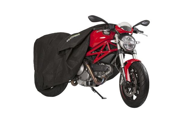 DS Covers Fox motorhoes voor binnen maat XXL in zwart