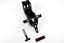 Portatarga IBEX-PRO nero per Aprilia SMV 1200 Dorsoduro
