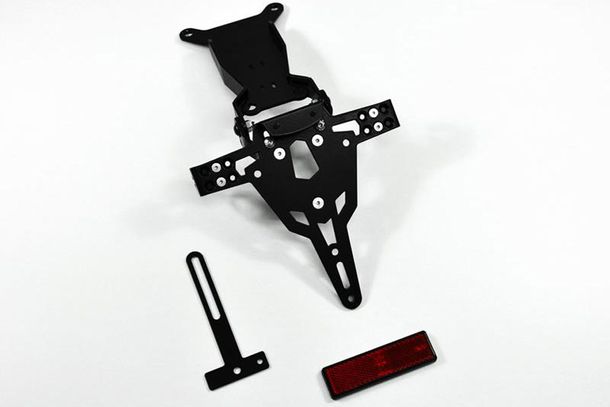 Portatarga IBEX-PRO nero per Ducati Hypermotard/Hyperstrada 821/939