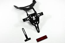 Portatarga IBEX-PRO nero per Ducati Monster 821, anno 14-17