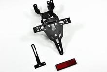 Portatarga IBEX-PRO nero per KTM 1290 Super Duke R 2014-18