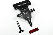 Portatarga IBEX-PRO nero per Suzuki GSXR 600/750 anno 04-05