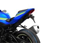 Portatarga IBEX-PRO nero per Suzuki GSXR 1000 anno 17-