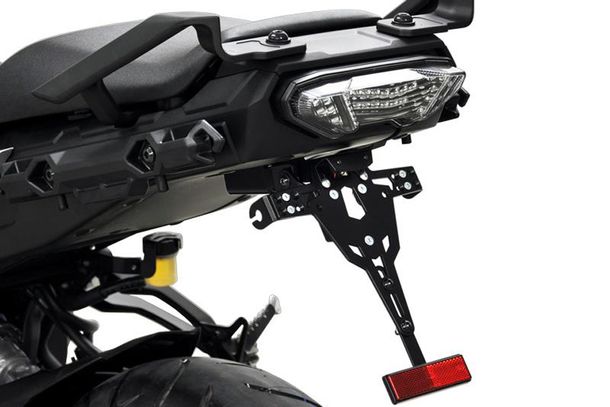 Portatarga IBEX-PRO nero per Yamaha MT-09 Tracer anno 2015 in poi