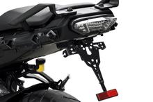 Portatarga IBEX-PRO nero per Yamaha MT-07 Tracer dal 2016-
