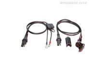 Optimate Motorrad-Steckdose mit SAE-Kupplung und Ösenkabel No.8