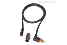 Optimate Adapter Motorrad 90° Stecker auf 2,5mm Hohlstecker-Kupplung No.39