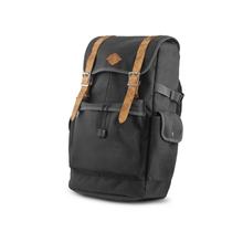 Archive Motorrad Rucksack vintage schwarz braun 25 Liter, wasserdicht