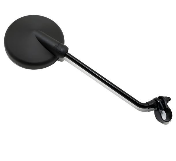 Rétroviseur Vicma, rond, pince en C, argent universel pour quad, scooter, cyclomoteur, moto