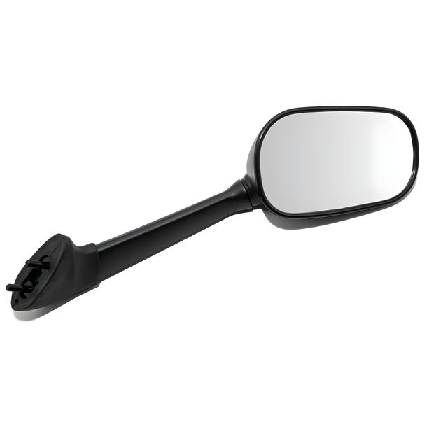 Achteruitkijkspiegel rechts zwart voor een Yamaha FZ6 Fazer uit 2008