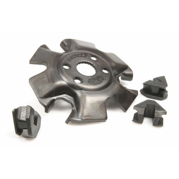 Steigscheibe Malossi für Variator Multivar M5111258, schwarz, inkl. Gleitschuhe
