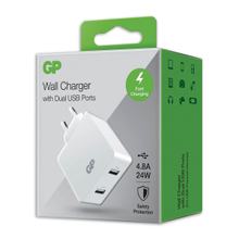 USB Ladegerät GP 2 USB Anschlüsse für 24W