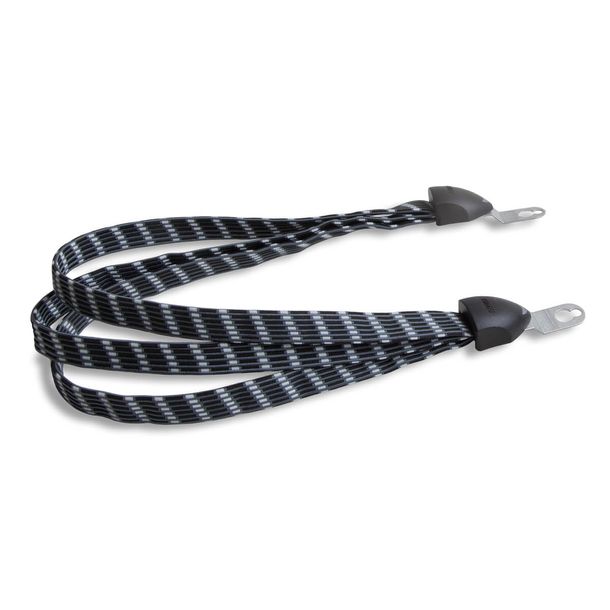 Lynx lashing strap with mounting plate 26/28" 60cm black
