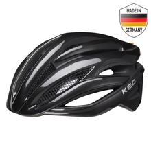 Bike helmet Spiri Two KED helmet, white silver with LED flashing light