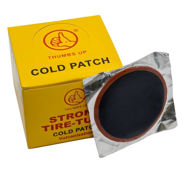 Reparatieset patches Ø 75 mm, 30 stuks voor motor, scooter, fiets, universeel