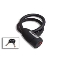 Lucchetto per bicicletta Lynx 12 mm x 60 cm con rivestimento in plastica, acciaio temprato