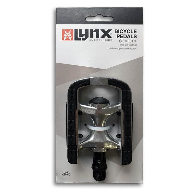 Pedali per bicicletta sportiva in alluminio Lynx