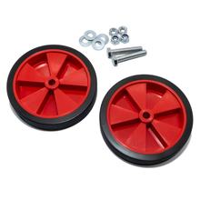 Spare wheels, training wheels for children, bicycle tricycle, red, 1 pair